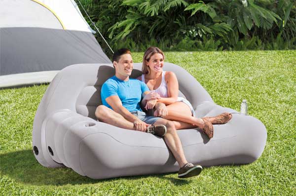 blow up camping chair